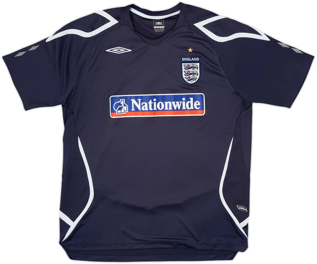 2005-07 England Umbro Training Shirt - 7/10 - (XL)
