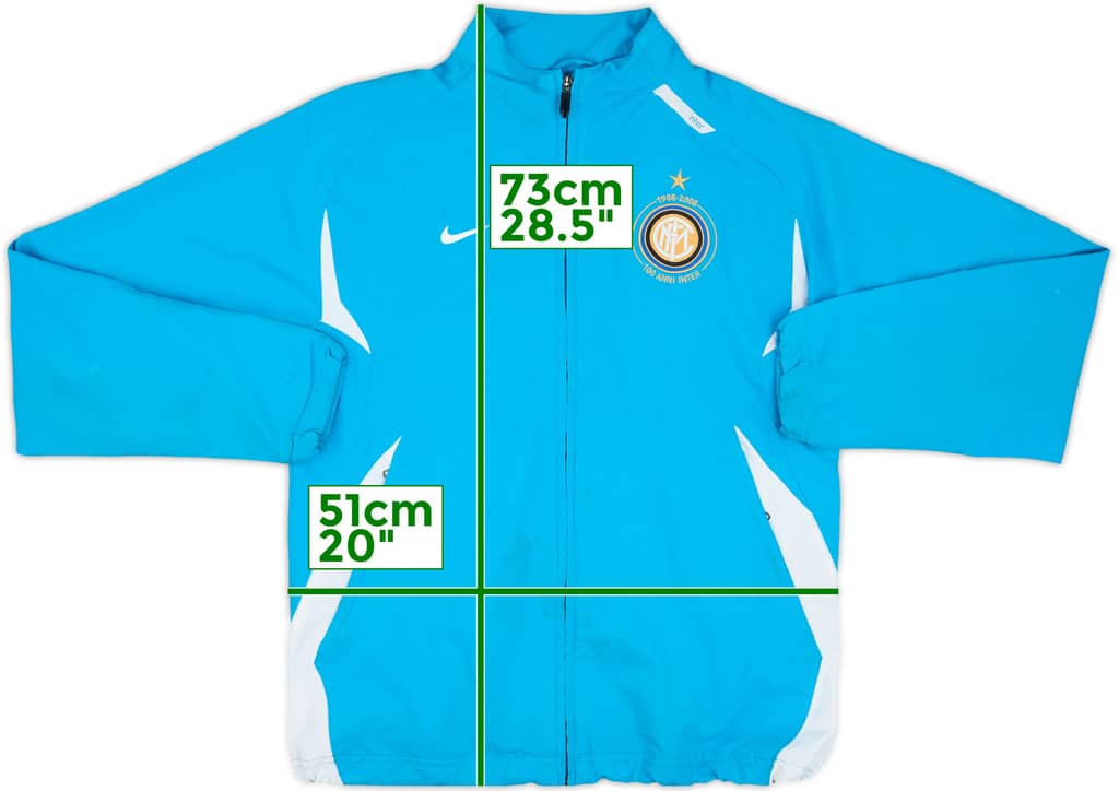 2007-08 Inter Milan Nike Track Jacket - 5/10 - (M)