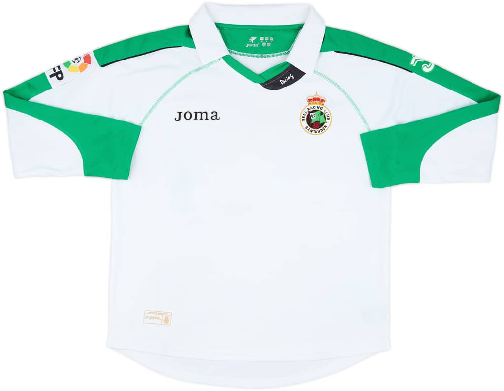 2007-08 Racing Santander Home L/S Shirt - 6/10 - (M)