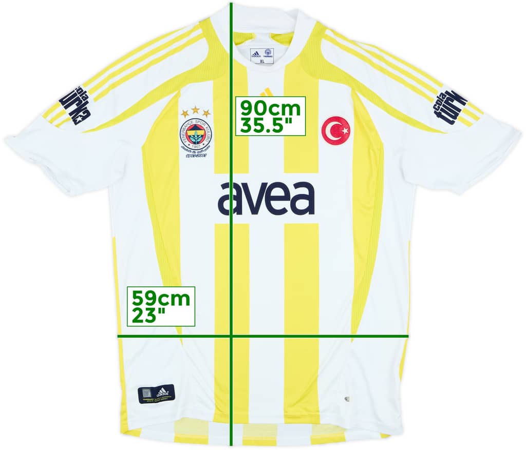 2007-08 Fenerbahce Away Shirt - 6/10 - (XL)