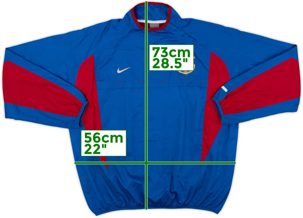 2002-03 Barcelona Nike Windbreaker - 8/10 - (M)