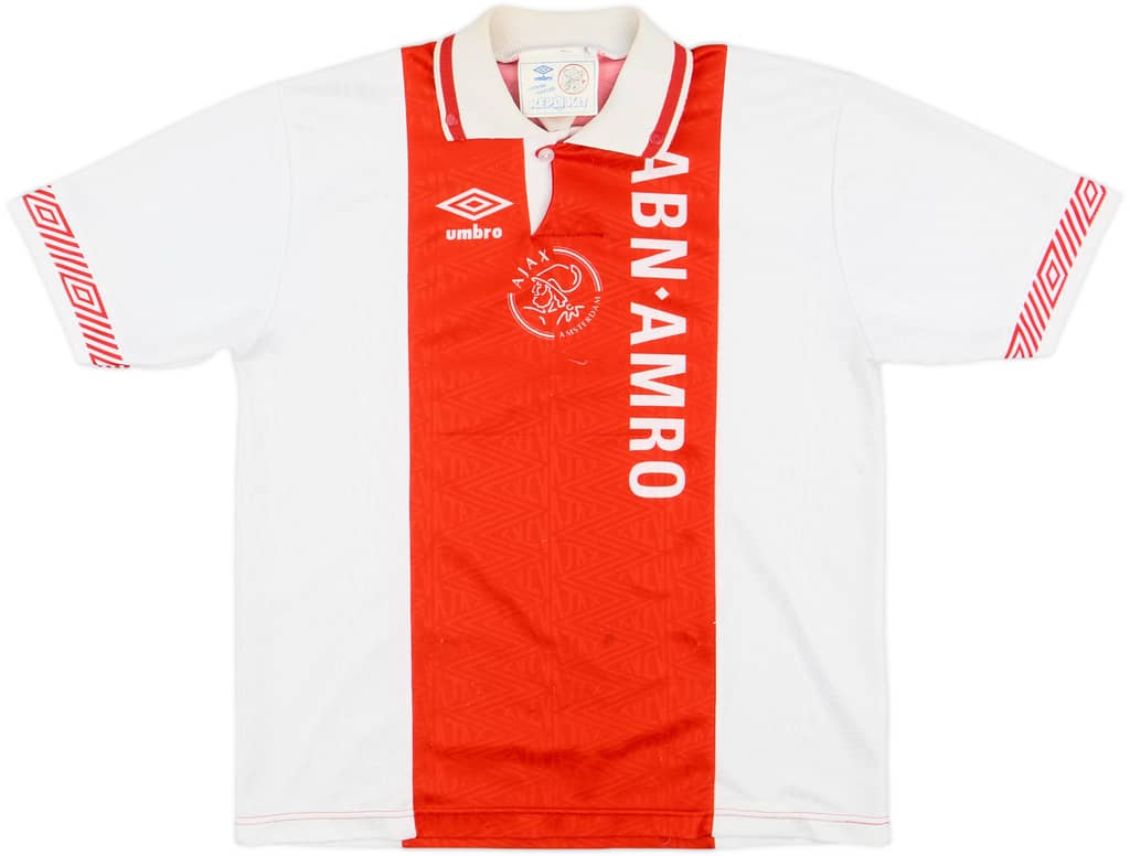 1991-93 Ajax Home Shirt - 8/10 - (Y)