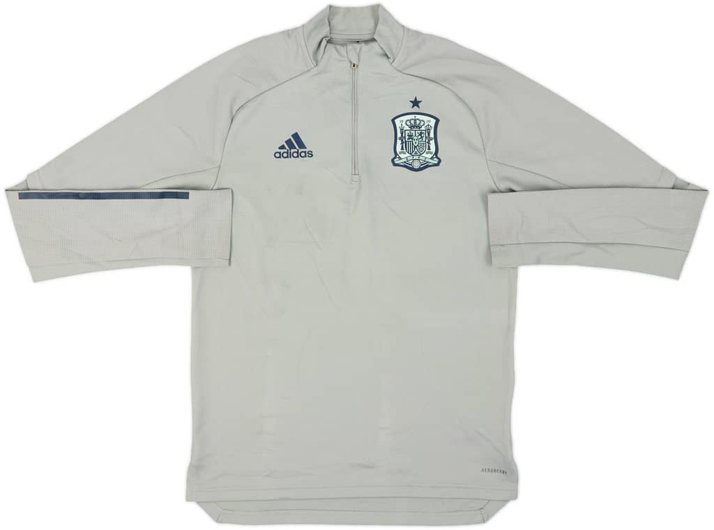 2019-20 Spain adidas 1/4 Zip Drill Top - 5/10 - (S)
