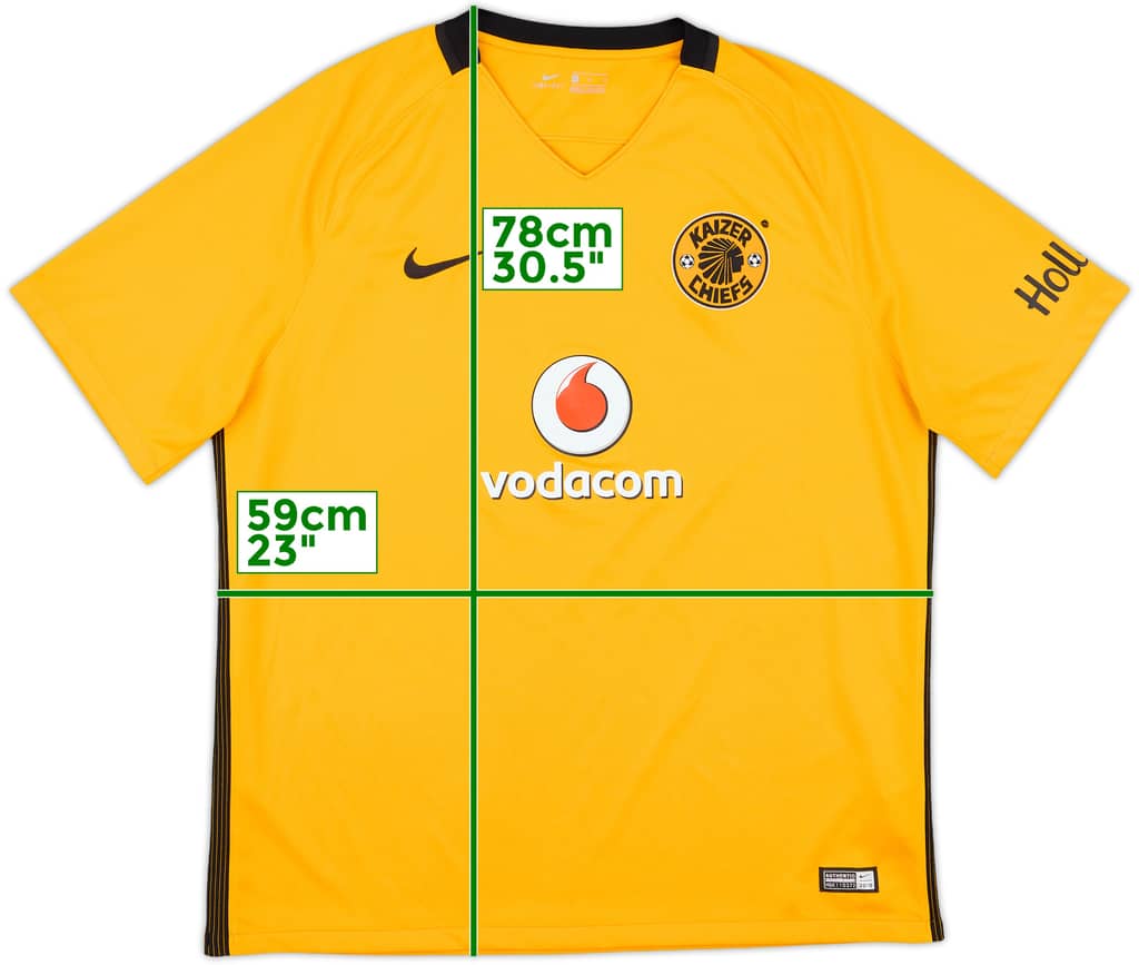 2016-17 Kaizer Chiefs Home Shirt - 10/10 - (XL)