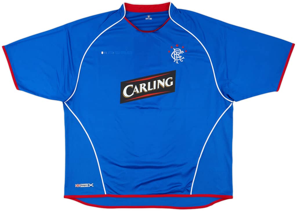 2005-06 Rangers Home Shirt - 4/10 - (XXL)