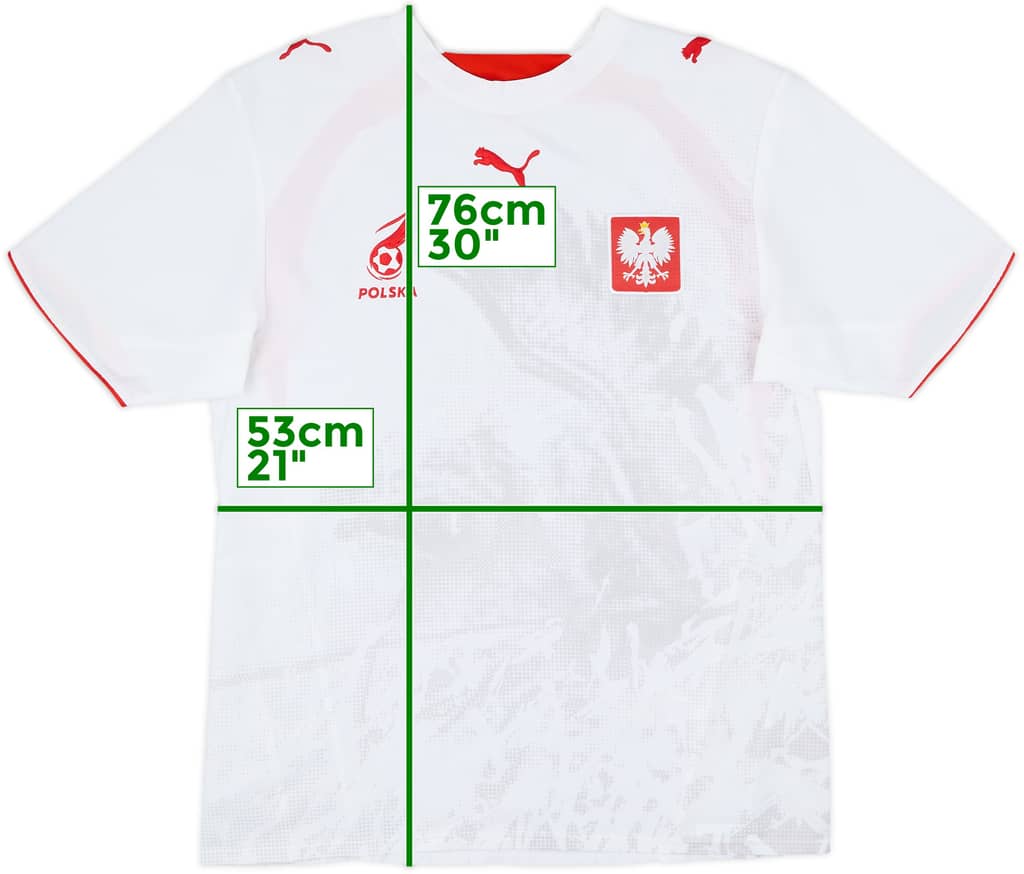 2006-08 Poland Home Shirt - 9/10 - (M)