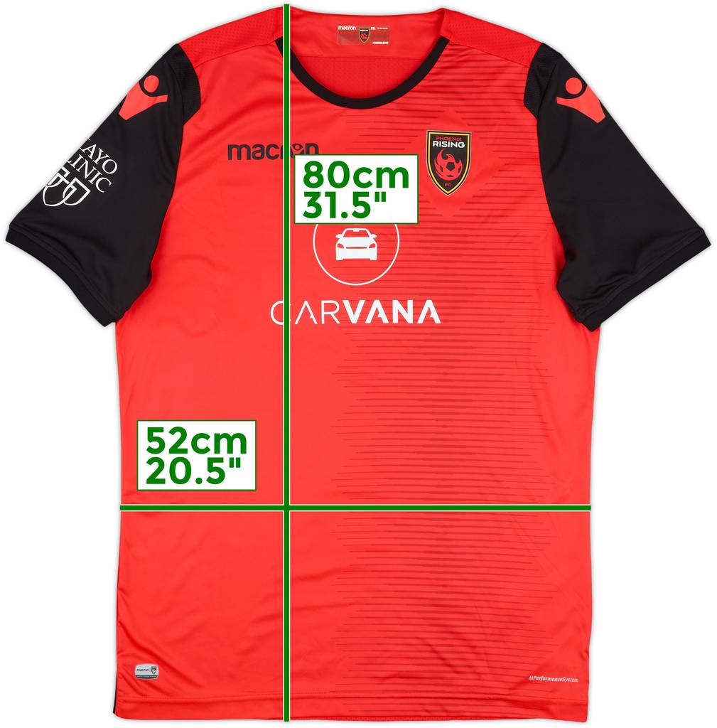 2019 Phoenix Rising Home Shirt - 7/10 - (XXL)
