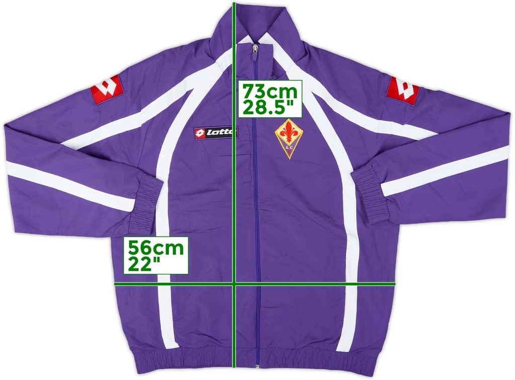 2005-06 Fiorentina Lotto Track Jacket - 8/10 - (M)