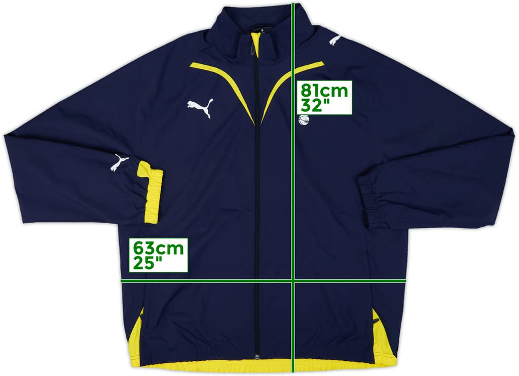 2009-10 Tottenham Puma Track Jacket - 9/10 - (XL)