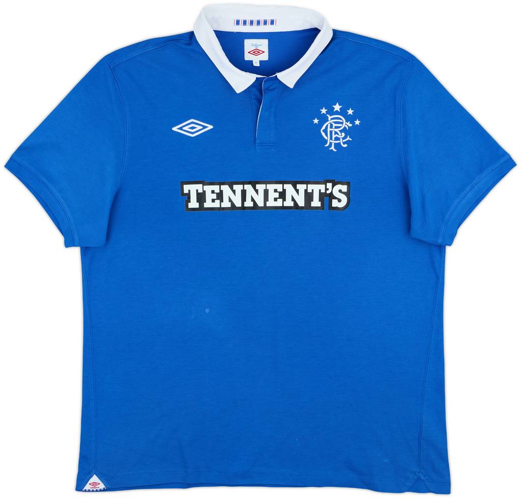 2010-11 Rangers Home Shirt - 6/10 - (XL)