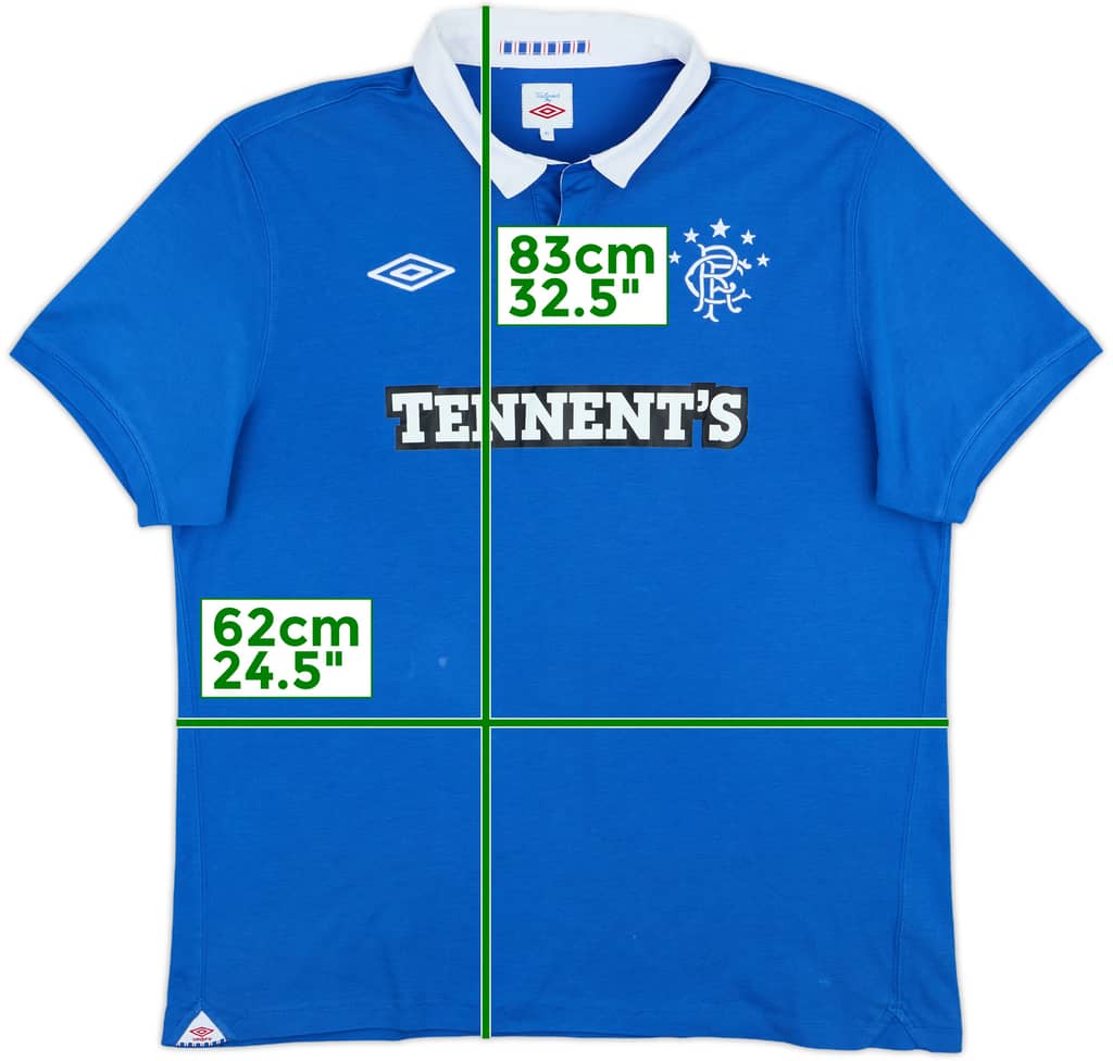 2010-11 Rangers Home Shirt - 6/10 - (XL)
