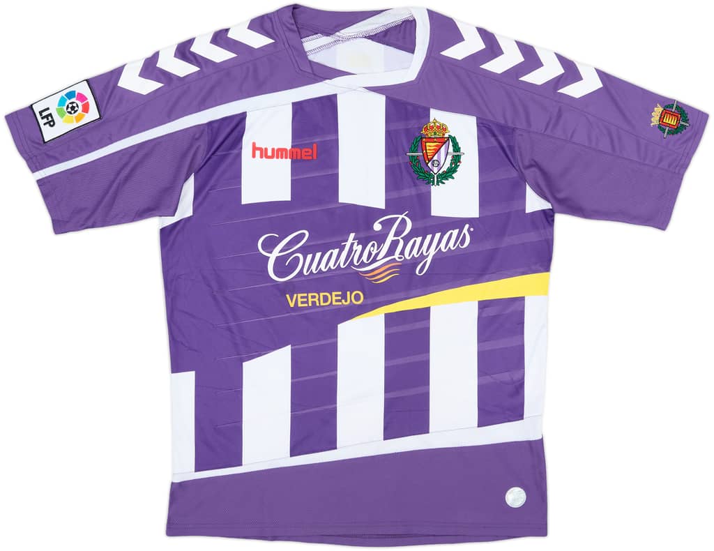 2015-16 Real Valladolid Home Shirt - 9/10 - (L)