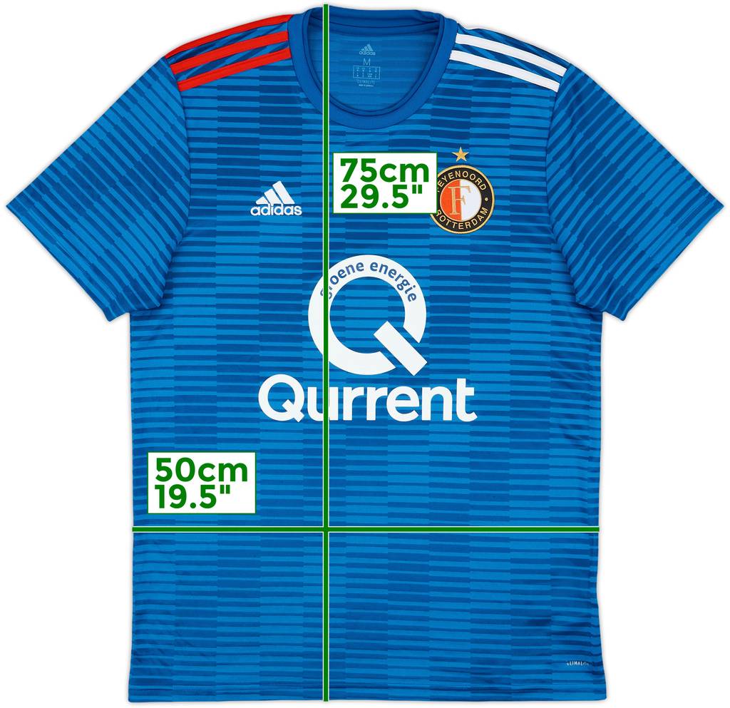 2018-19 Feyenoord Away Shirt - 10/10 - (M)