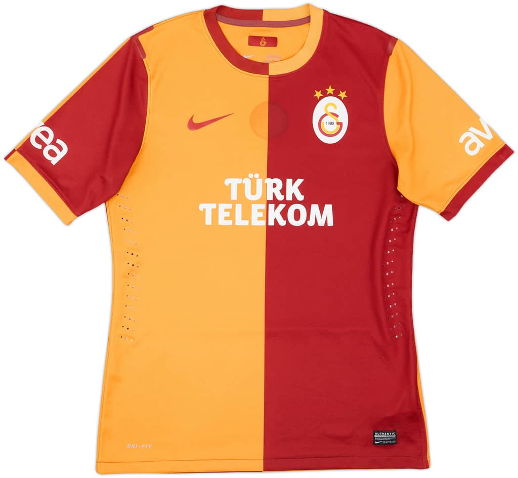 2013-14 Galatasaray Authentic Home Shirt - 5/10 - (L)