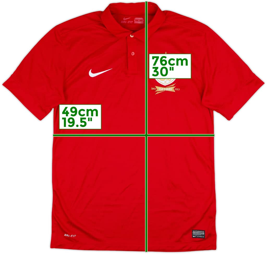 2013 England Away 150th Anniversary Shirt - 7/10 - (M)