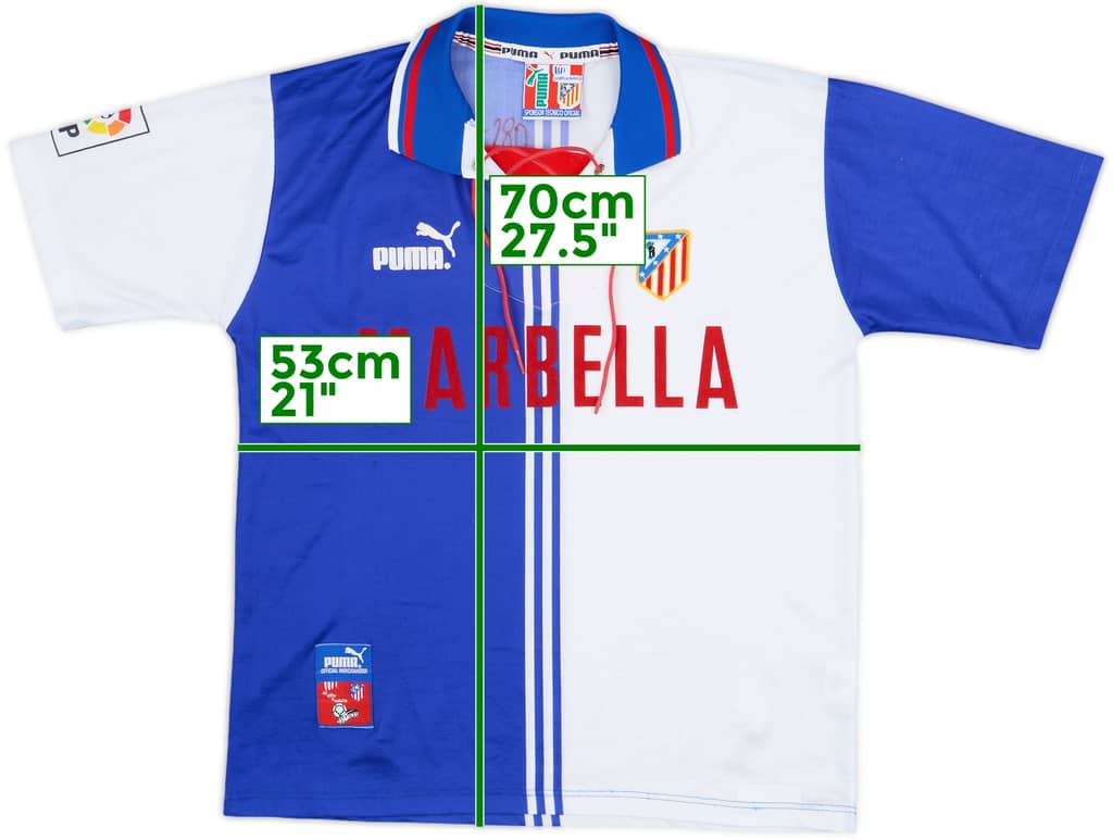 1997-98 Atletico Madrid Third Shirt - 8/10 - (S)