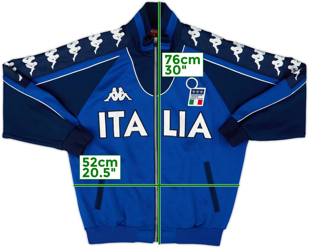 1999-00 Italy Kappa Track Jacket - 8/10 - (L)