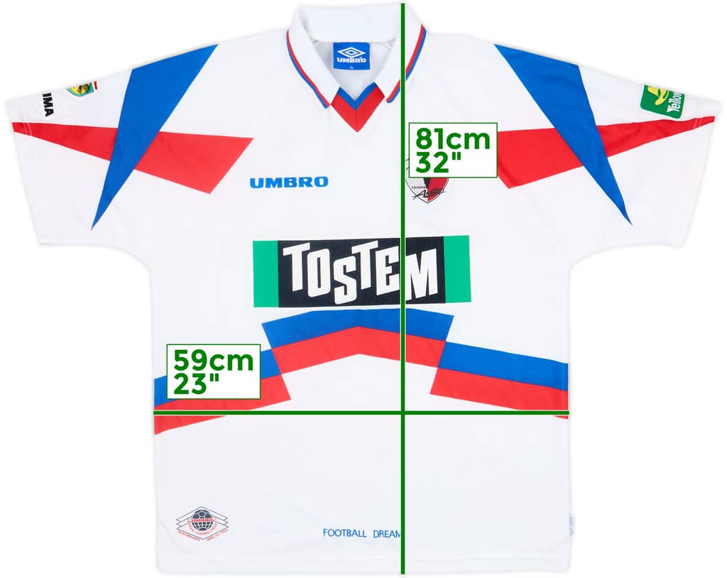 1997 Kashima Antlers Away Shirt - 9/10 - (XL)