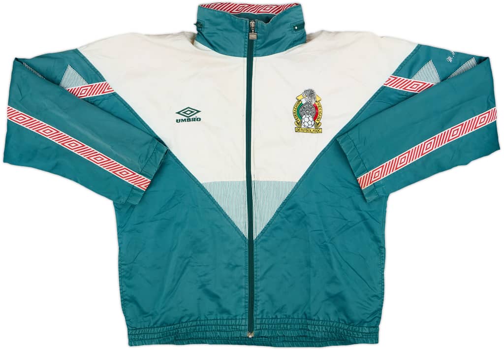 1991-93 Mexico Umbro Track Jacket - 7/10 - (M)