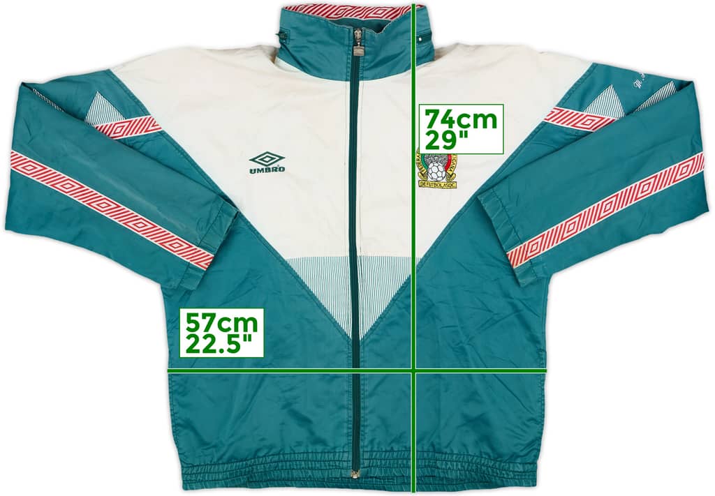 1991-93 Mexico Umbro Track Jacket - 7/10 - (M)