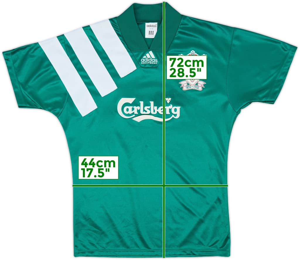 1992-93 Liverpool Centenary Away Shirt - 5/10 - (S)