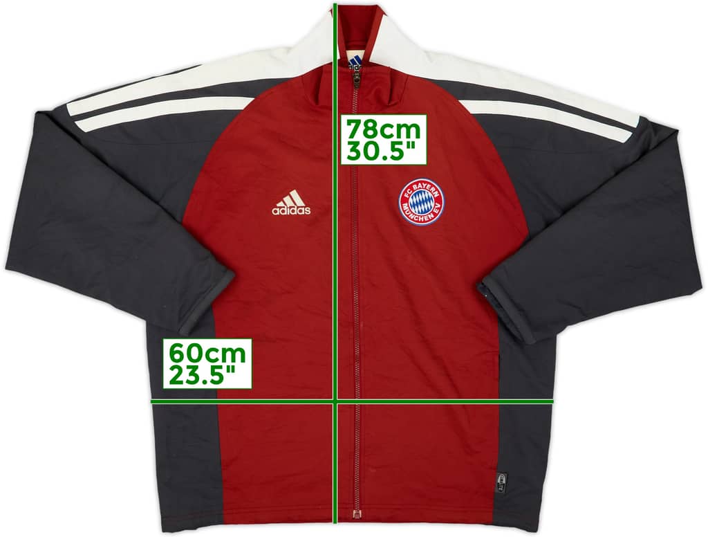 2001-02 Bayern Munich adidas Track Jacket - 8/10 - (M/L)