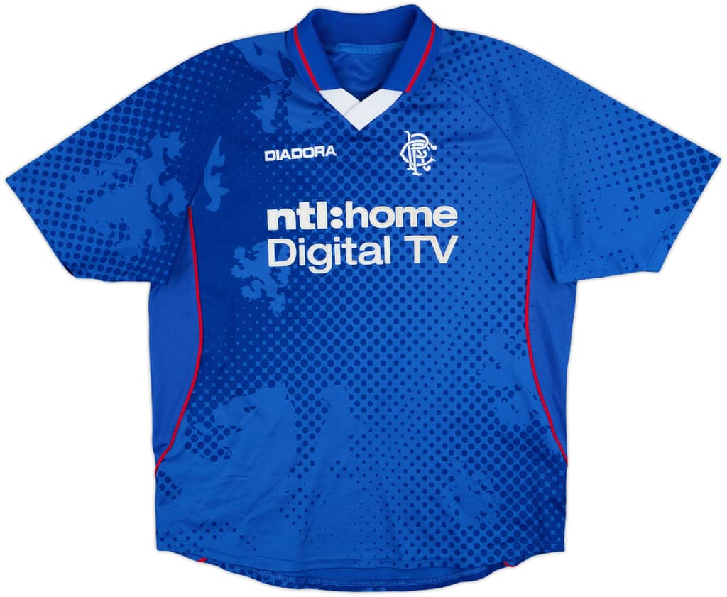 2002-03 Rangers Home Shirt - 8/10 - (M)