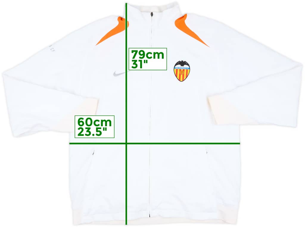2005-06 Valencia Nike Track Jacket - 7/10 - (XL)