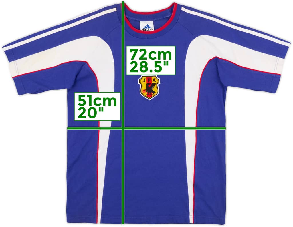 1999-00 Japan adidas Cotton Tee - 9/10 - (L)