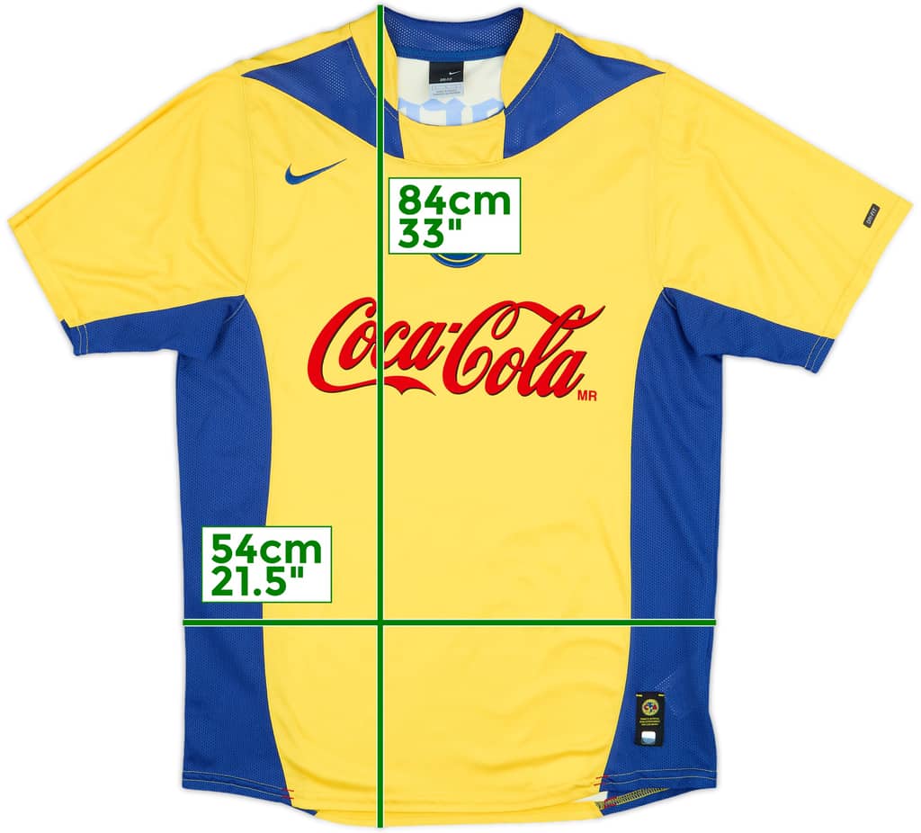 2004-05 Club America Home Shirt - 8/10 - (L)