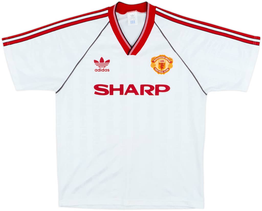 1988-90 Manchester United Away Shirt - 8/10 - (L)