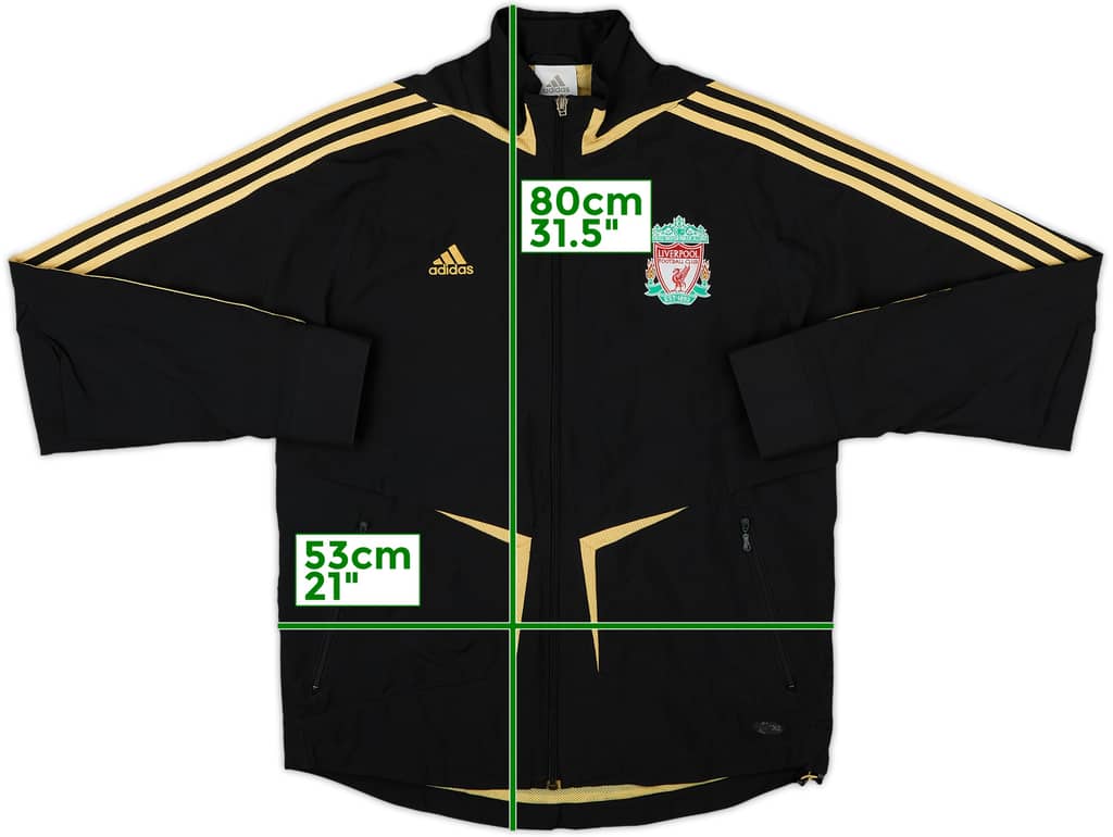2008-09 Liverpool adidas Track Jacket - 7/10 - (M/L)