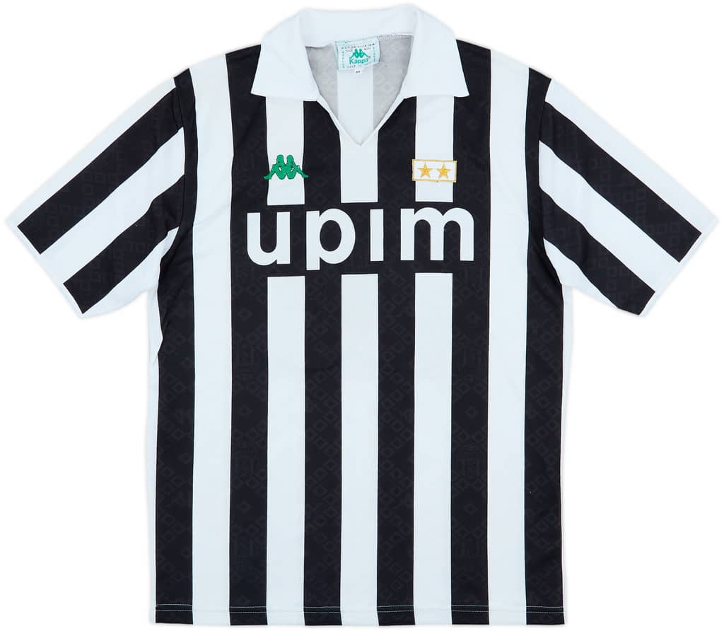 1992-94 Juventus Signed Home Shirt #10 - 8/10 - (M)