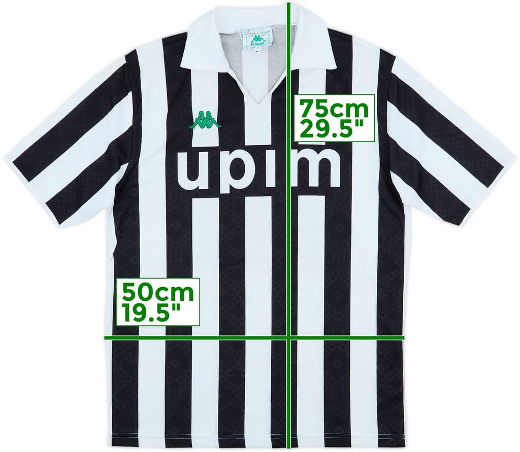 1992-94 Juventus Signed Home Shirt #10 - 8/10 - (M)