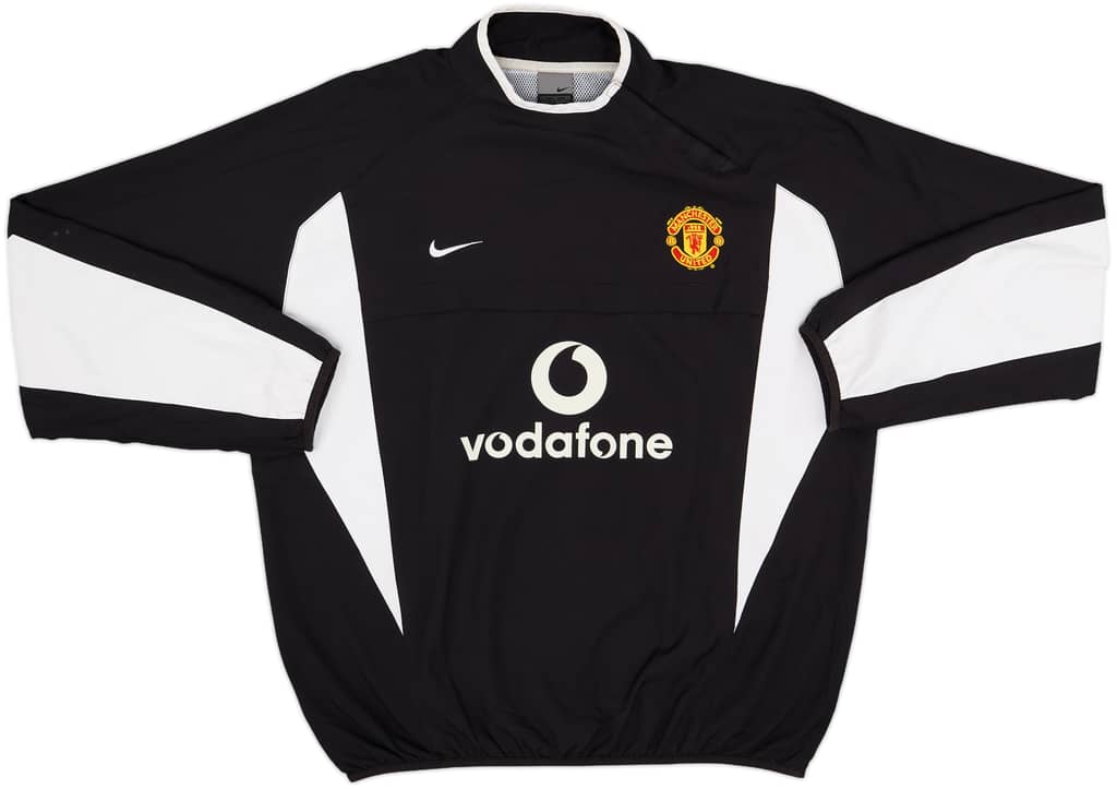 2002-03 Manchester United Nike Track Jacket - 8/10 - (M)