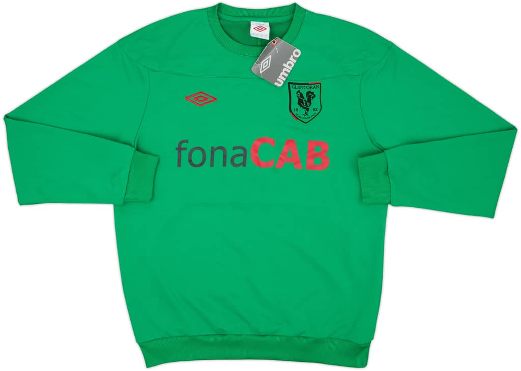 2011-12 Glentoran Umbro Sweat Top (L)