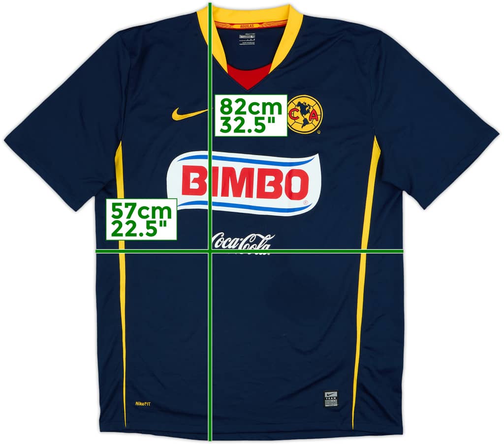 2008-09 Club America Away Shirt - 8/10 - (L)
