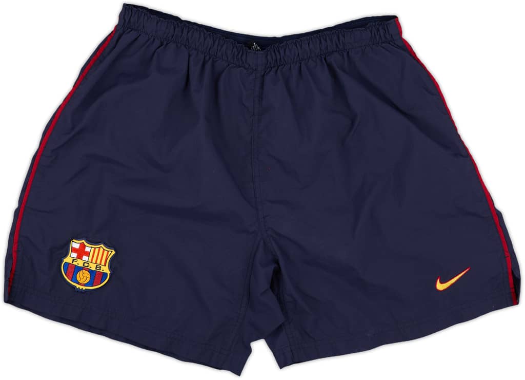 1998-99 Barcelona Home Shorts - 8/10 - (L)