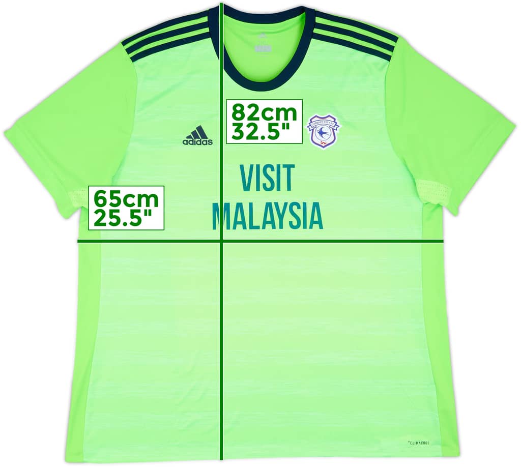 2017-18 Cardiff City Away Shirt - 7/10 - (XXL)