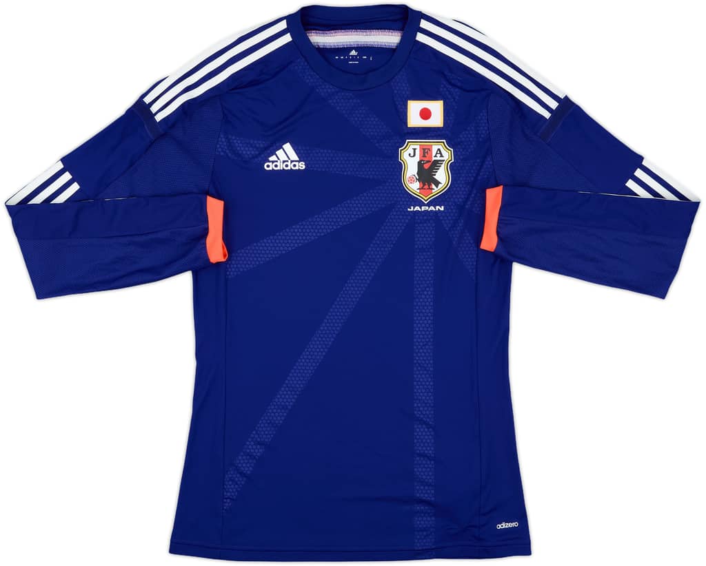 2013-15 Japan Authentic Home L/S Shirt - 10/10 - (S)