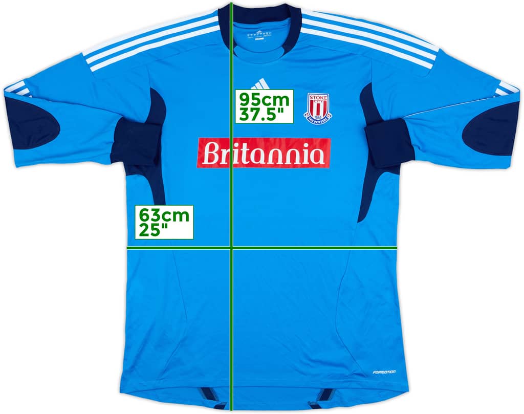 2011-12 Stoke City GK Shirt - 9/10 - (XL)