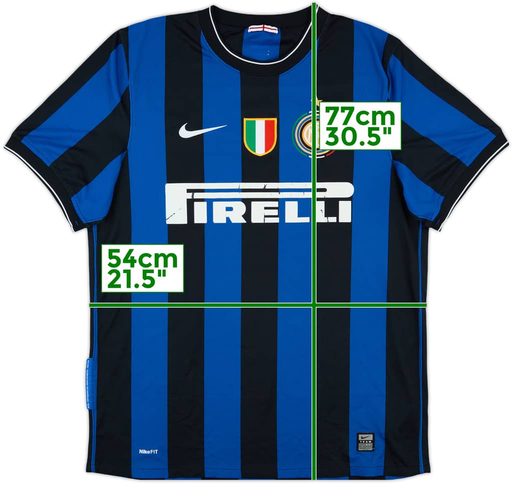 2009-10 Inter Milan Home Shirt - 5/10 - (L)