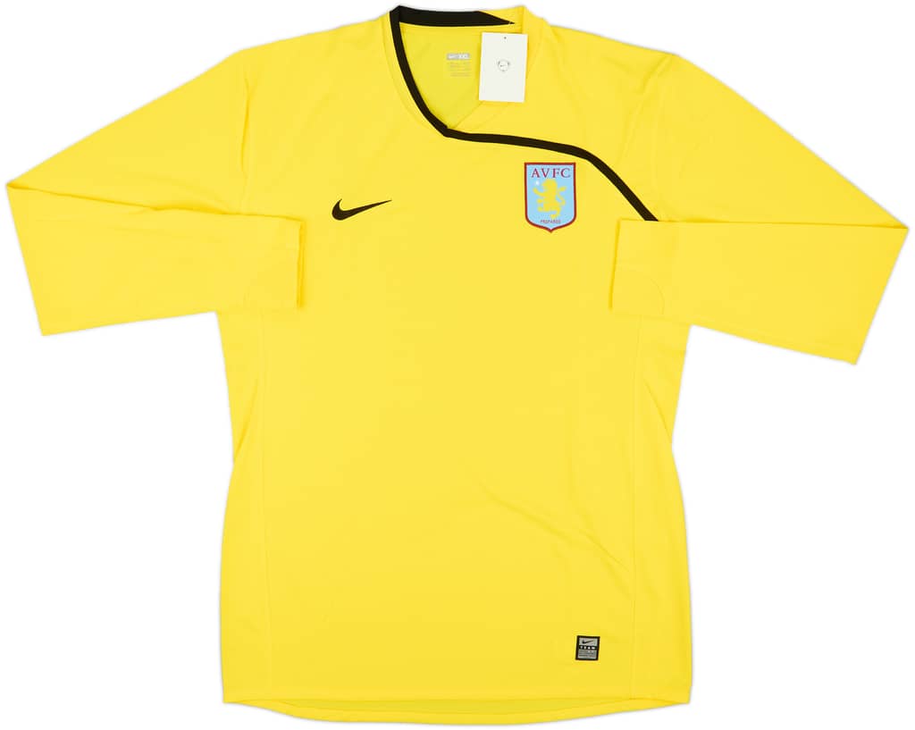 2008-09 Aston Villa Player Issue GK Shirt (XXL)