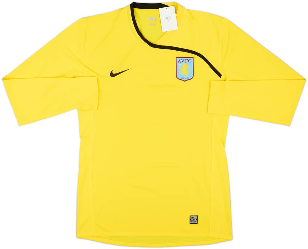 2008-09 Aston Villa Player Issue GK Shirt (XL)