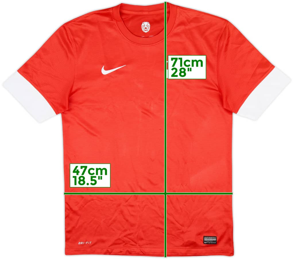 2012 Singapore Home Shirt - 8/10 - (M)