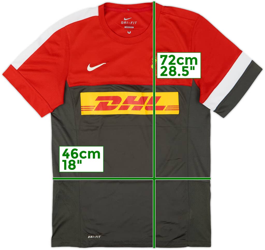 2012-13 Manchester United Nike Training Shirt - 5/10 - (M)