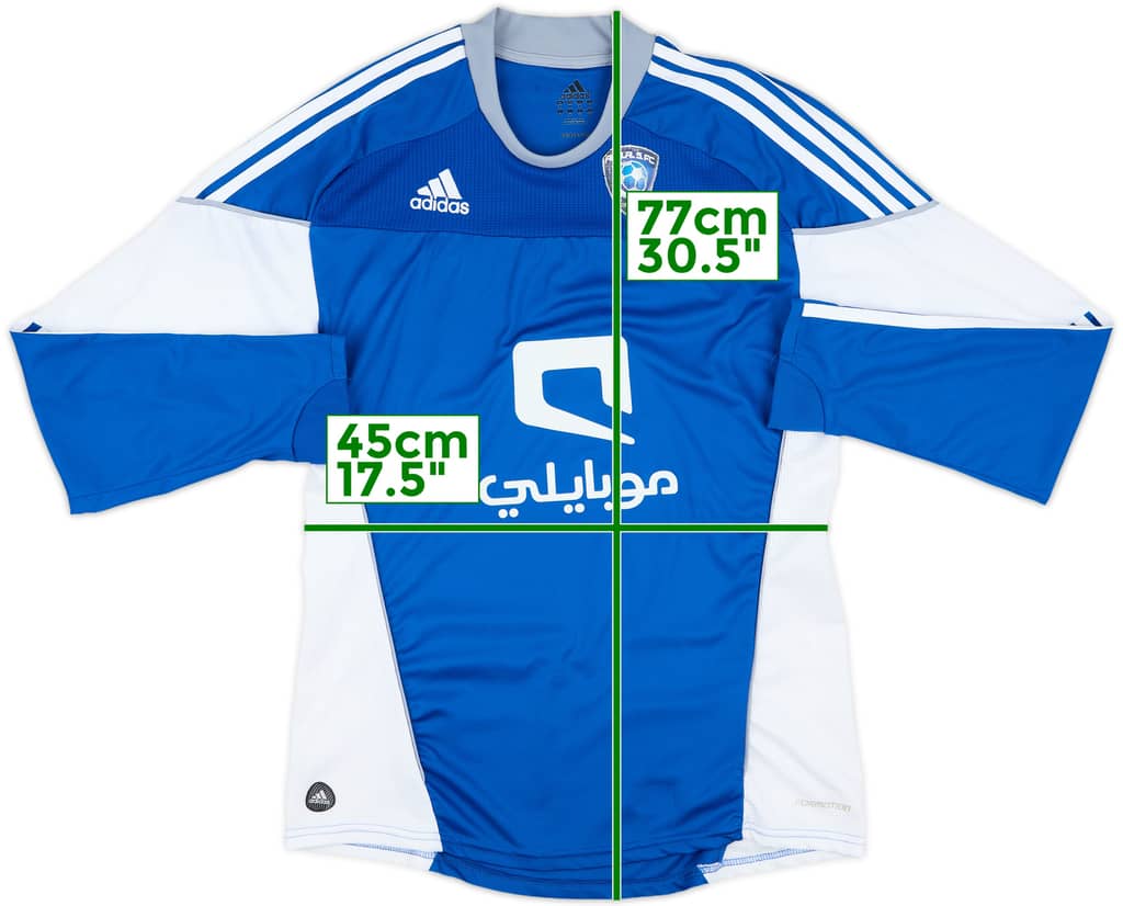 2010-11 Al Hilal Authentic Home Shirt - 5/10 - (M)