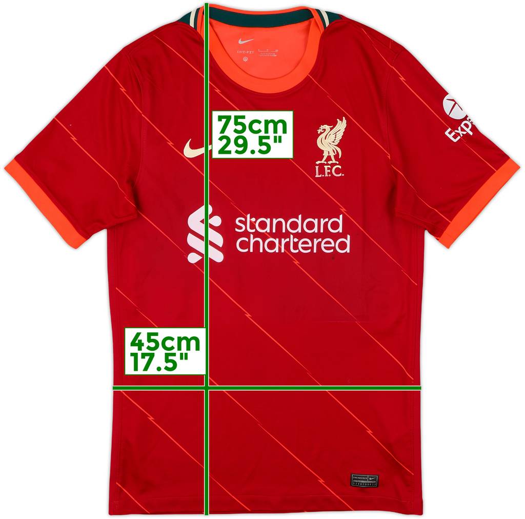 2021-22 Liverpool Home Shirt - 7/10 - (S)
