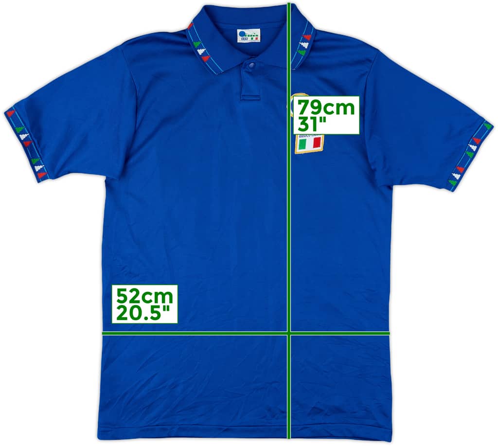 1992-93 Italy Home Shirt - 10/10 - (L)