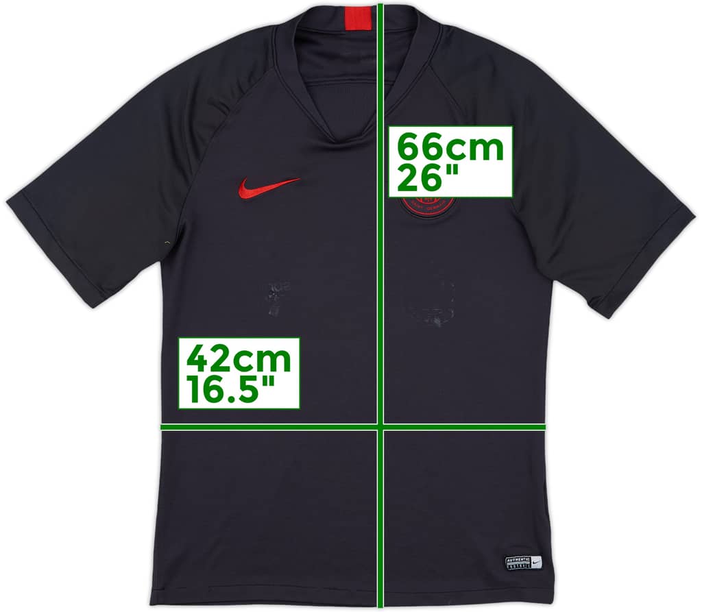 2019-20 Paris Saint-Germain Nike Training Shirt - 5/10 - (M.Boys)